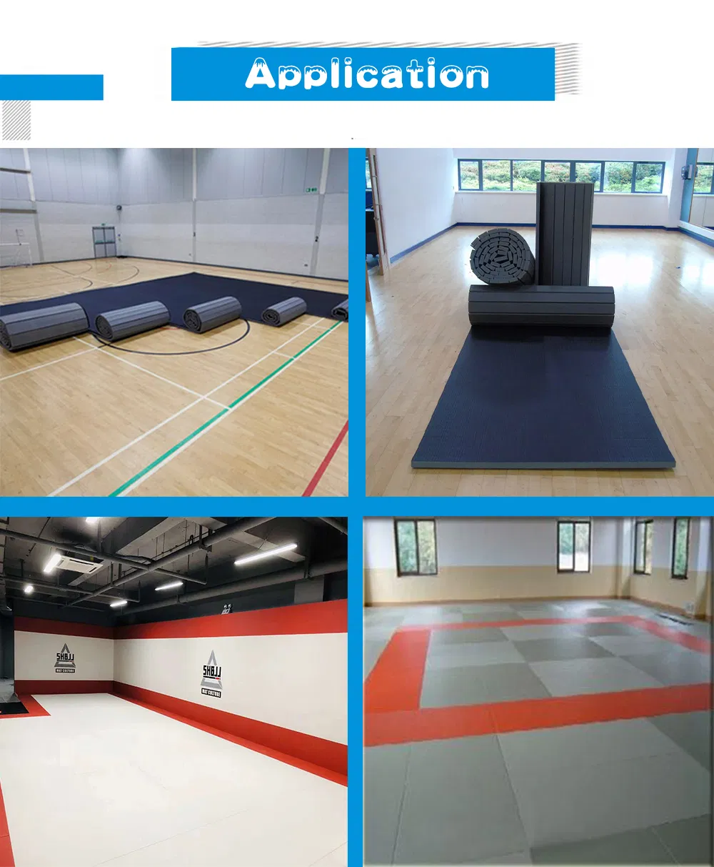 Wholesale Martial Arts Tatami Judo Jiu-Jitsu Wrestling Karate Roll Mats