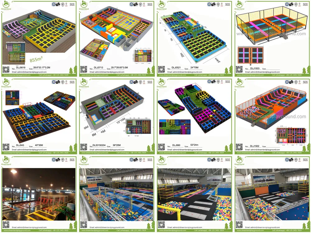 Wholesale Professional Indoor&Outdoor Trampoline Park
