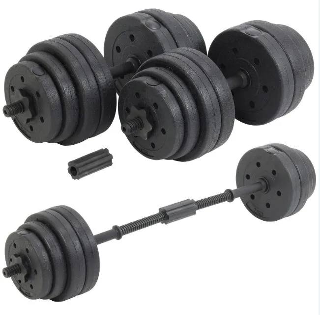 Yugland Doublewin Fitness 30kg Dumbbells Pair of Weights Barbell Body Building Set